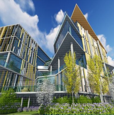 寧波諾丁漢大學圖書館及學習中心項目